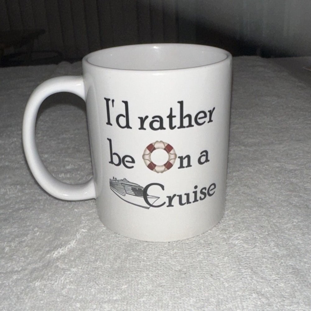 CafePress I’d Rather Be Cruising Coffee/Tea Cup/Mug Orca Coatings